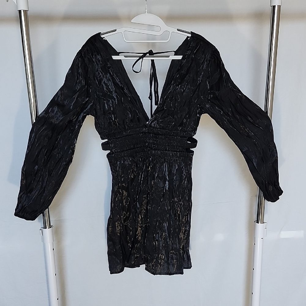 Heart & Heels Chic Black Mini Dress